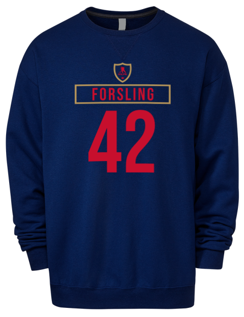 Away Jersey Gustav Forsling Premium Unisex Crewneck Sweatshirt | Swagsta