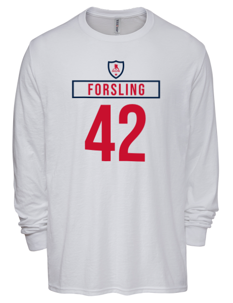 Home Jersey Gustav Forsling Men's Premium Blend Long Sleeve-T-Shirt | Swagsta