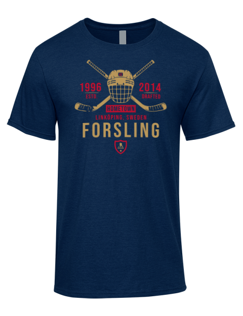 Heritage Gustav Forsling Premium Ring-Spun Cotton Unisex T-Shirt | Swagsta