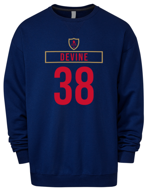 Away Jersey Jack Devine Premium Unisex Crewneck Sweatshirt | Swagsta