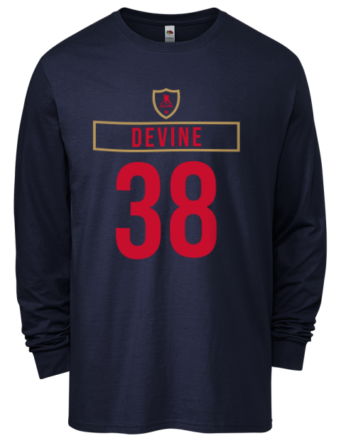 Away Jersey Jack Devine Men's Long-Sleeve T-Shirt | Swagsta