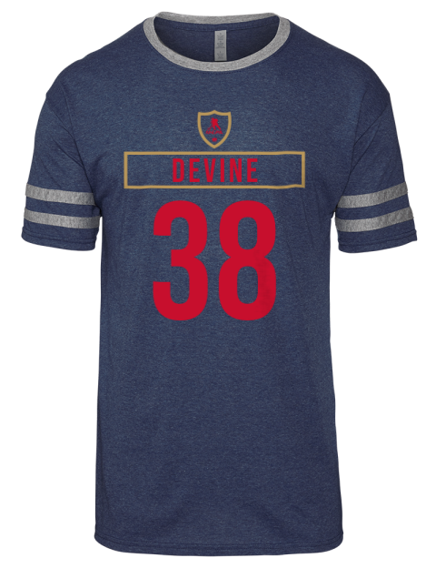 Away Jersey Jack Devine Men's Tri-Blend T-Shirt | Swagsta