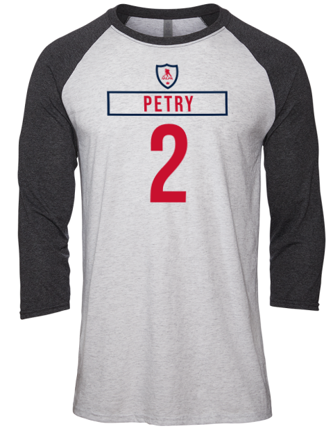 Home Jersey Jeff Petry Unisex Premium Three-Quarter Raglan T-Shirt | Swagsta