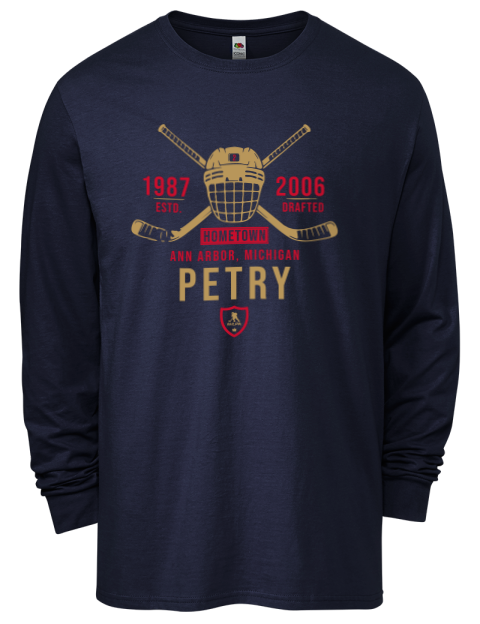 Heritage Jeff Petry Men's Long-Sleeve T-Shirt | Swagsta