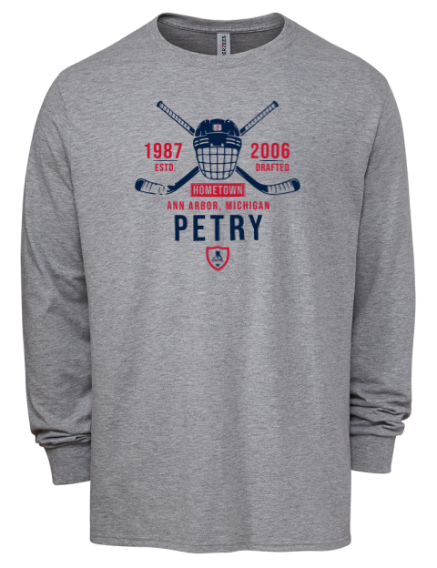 Classic Heritage Jeff Petry Men's Premium Blend Long Sleeve-T-Shirt | Swagsta