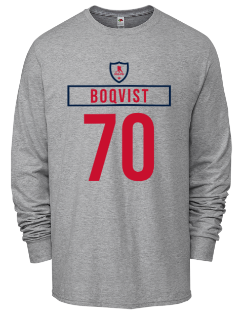 Home Jersey Jesper Boqvist Men's Long-Sleeve T-Shirt | Swagsta