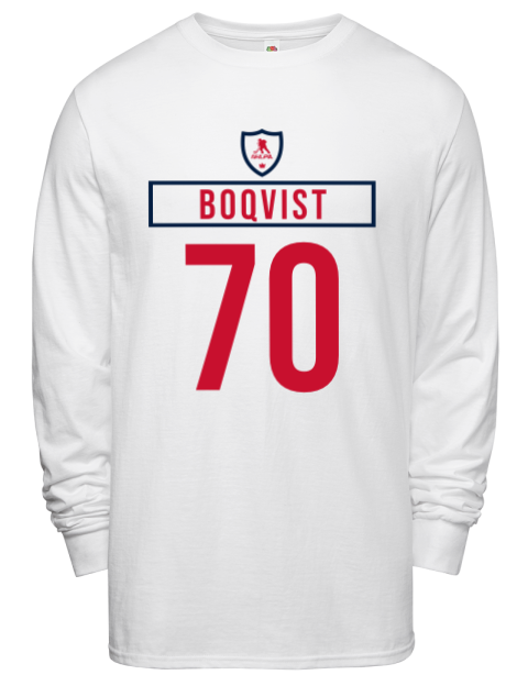 Home Jersey Jesper Boqvist Men's Long-Sleeve T-Shirt | Swagsta