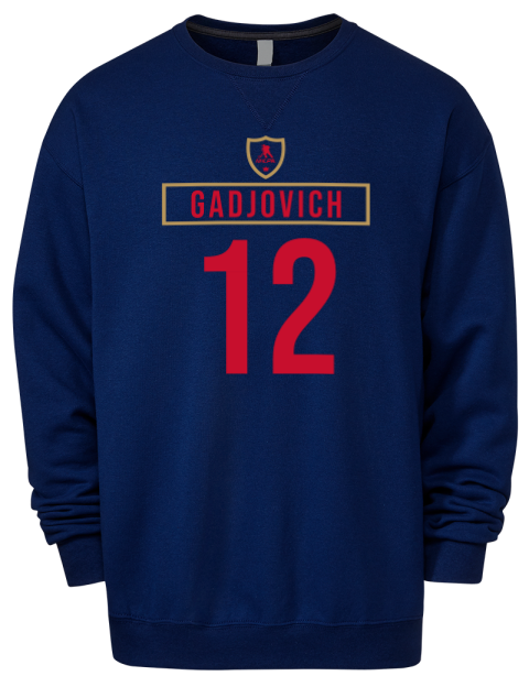 Away Jersey Jonah Gadjovich Premium Unisex Crewneck Sweatshirt | Swagsta