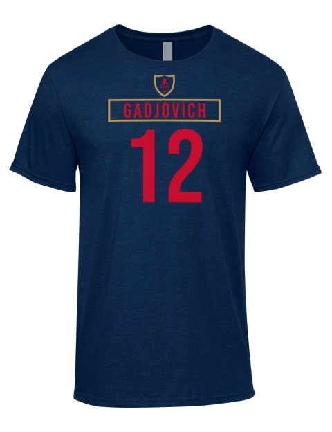 Away Jersey Jonah Gadjovich Premium Ring-Spun Cotton Unisex T-Shirt | Swagsta