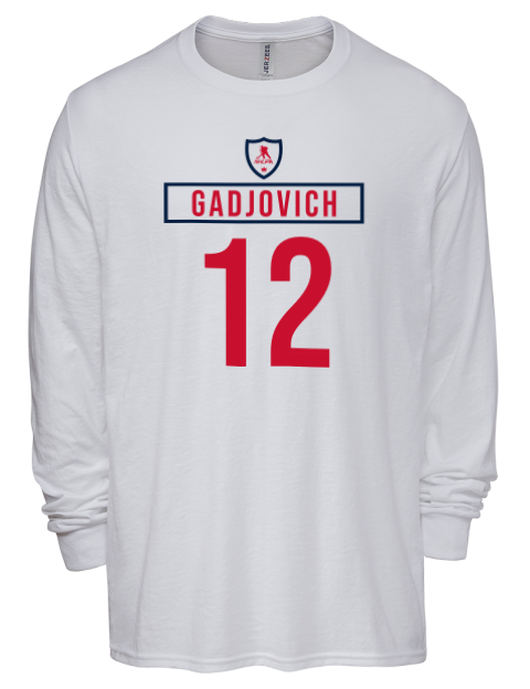 Home Jersey Jonah Gadjovich Men's Premium Blend Long Sleeve-T-Shirt | Swagsta