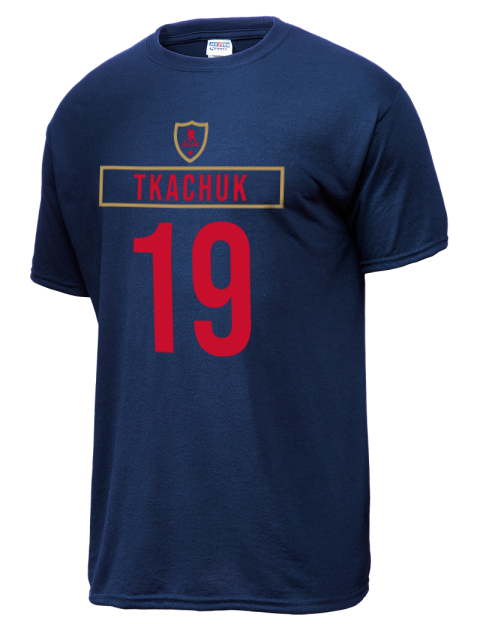 Away Jersey Matthew Tkachuk Dri-Power Unisex T-Shirt | Swagsta