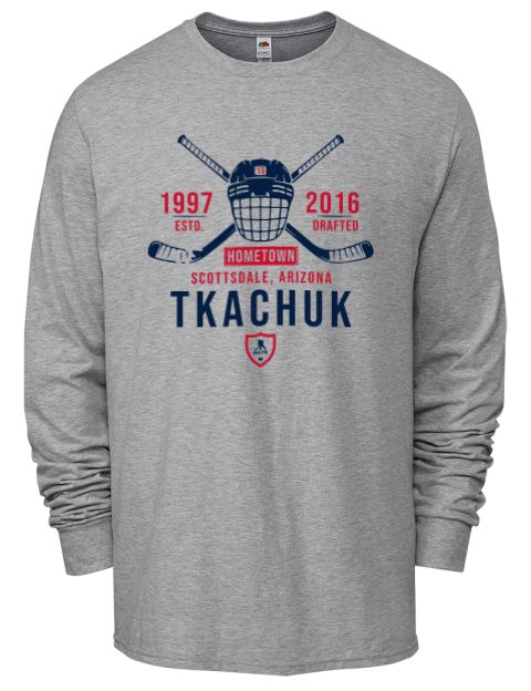 Classic Heritage Matthew Tkachuk Men's Long-Sleeve T-Shirt | Swagsta