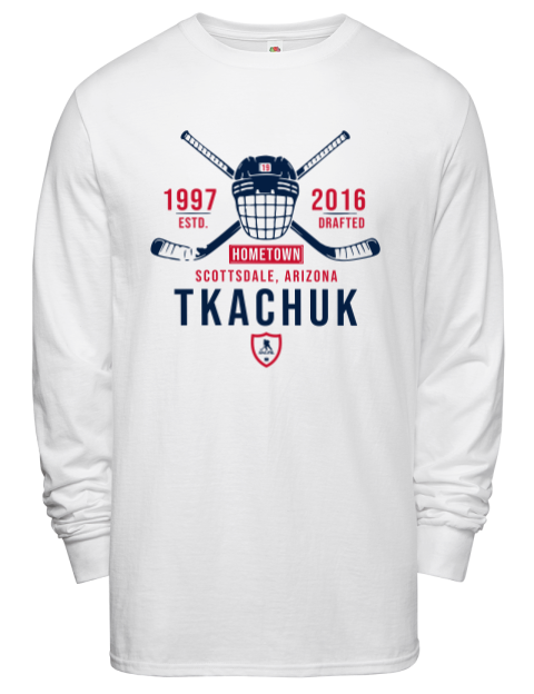 Classic Heritage Matthew Tkachuk Men's Long-Sleeve T-Shirt | Swagsta