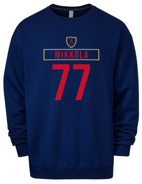 Away Jersey Niko Mikkola Premium Unisex Crewneck Sweatshirt | Swagsta