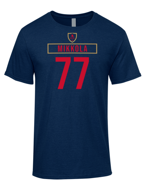 Away Jersey Niko Mikkola Premium Ring-Spun Cotton Unisex T-Shirt | Swagsta