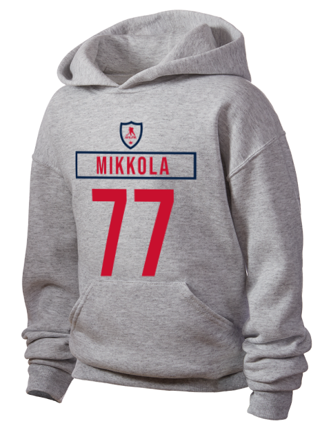 Home Jersey Niko Mikkola Youth Hooded Sweatshirt | Swagsta