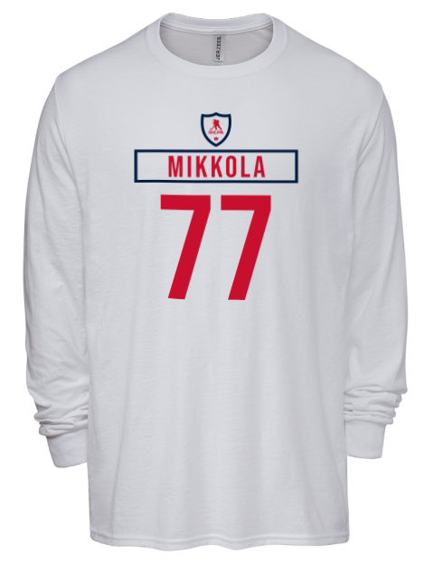 Home Jersey Niko Mikkola Men's Premium Blend Long Sleeve-T-Shirt | Swagsta