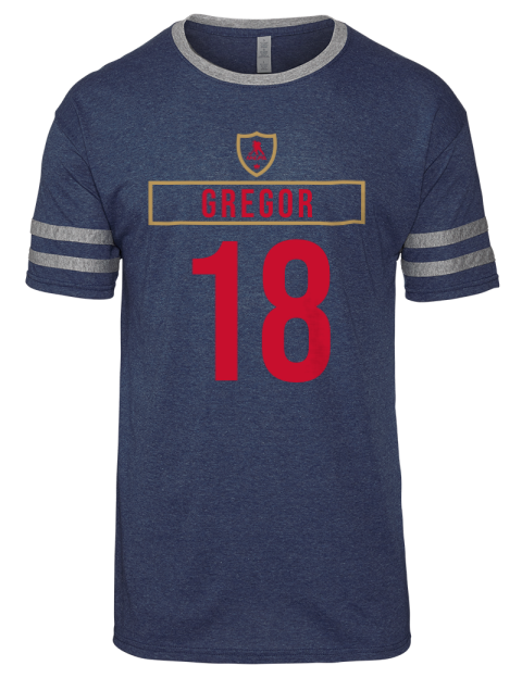 Away Jersey Noah Gregor Men's Tri-Blend T-Shirt | Swagsta