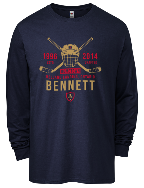 Heritage Sam Bennett Men's Long-Sleeve T-Shirt | Swagsta