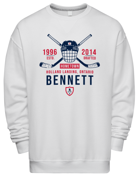 Classic Heritage Sam Bennett Premium Unisex Crewneck Sweatshirt | Swagsta