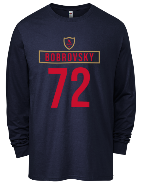 Away Jersey Sergei Bobrovsky Men's Long-Sleeve T-Shirt | Swagsta