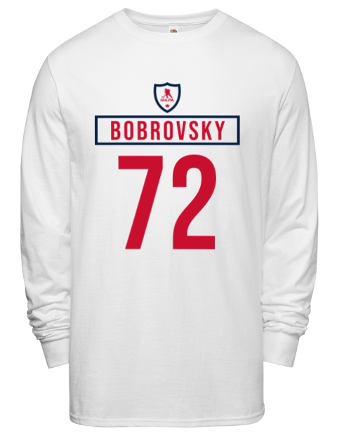 Home Jersey Sergei Bobrovsky Men's Long-Sleeve T-Shirt | Swagsta