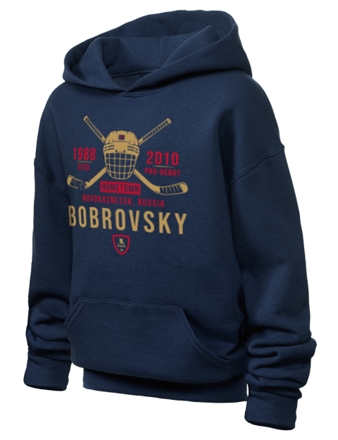 Heritage Sergei Bobrovsky Youth Hooded Sweatshirt | Swagsta