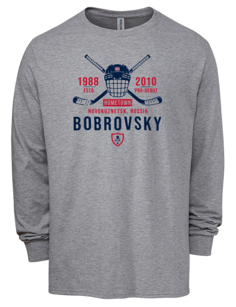 Classic Heritage Sergei Bobrovsky Men's Premium Blend Long Sleeve-T-Shirt | Swagsta