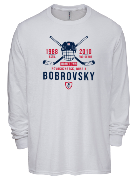 Classic Heritage Sergei Bobrovsky Men's Premium Blend Long Sleeve-T-Shirt | Swagsta