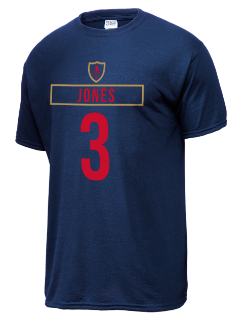 Away Jersey Seth Jones Dri-Power Unisex T-Shirt | Swagsta