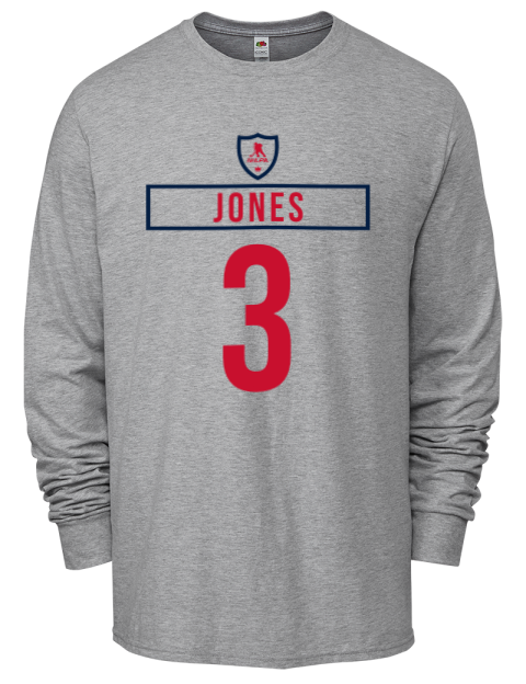 Home Jersey Seth Jones Men's Long-Sleeve T-Shirt | Swagsta