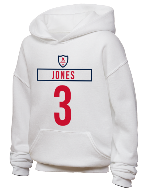 Home Jersey Seth Jones Youth Hooded Sweatshirt | Swagsta