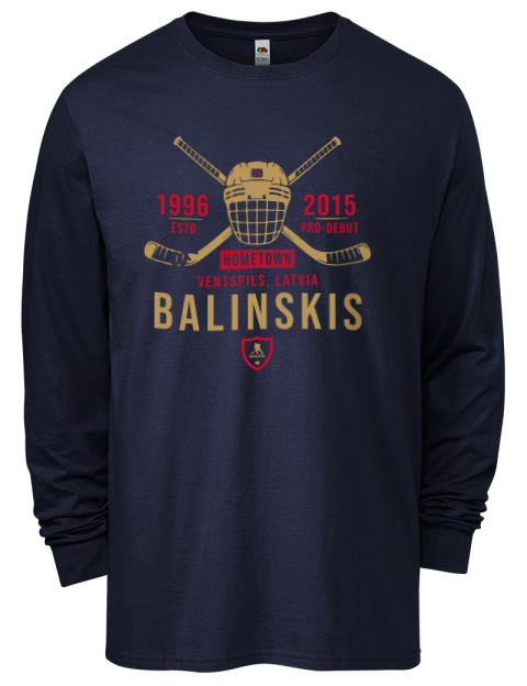 Heritage Uvis Balinskis Men's Long-Sleeve T-Shirt | Swagsta