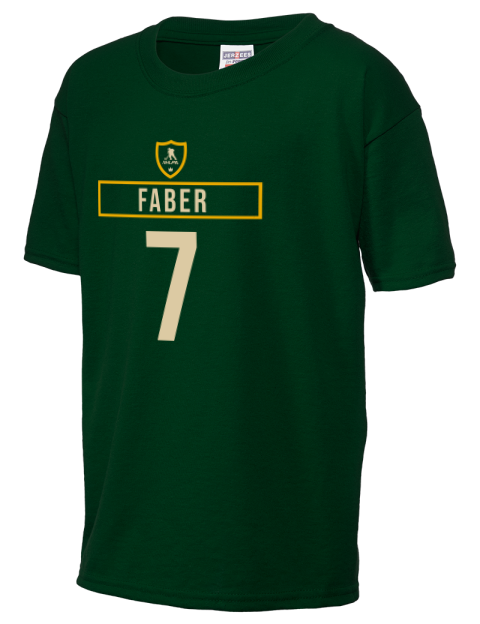 Away Jersey Brock Faber Youth T-Shirt | Swagsta