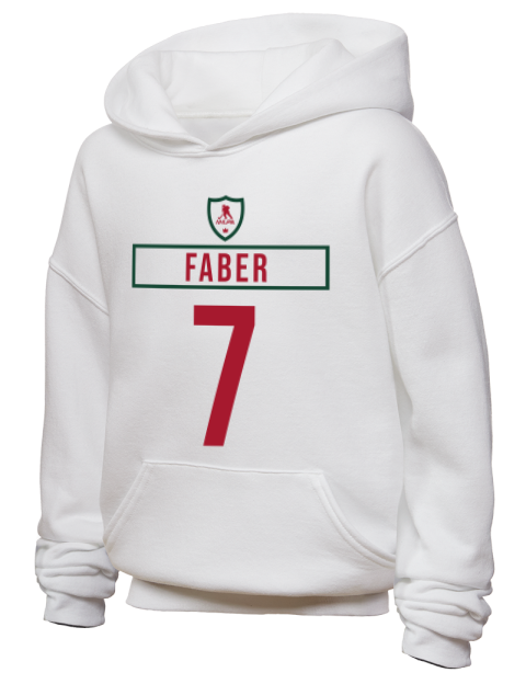 Home Jersey Brock Faber Youth Hooded Sweatshirt | Swagsta