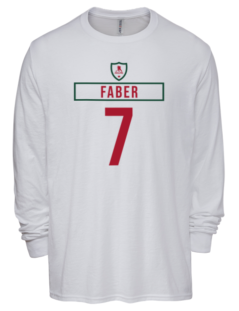 Home Jersey Brock Faber Men's Premium Blend Long Sleeve-T-Shirt | Swagsta