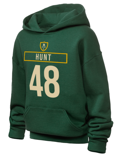Away Jersey Daemon Hunt Youth Hooded Sweatshirt | Swagsta