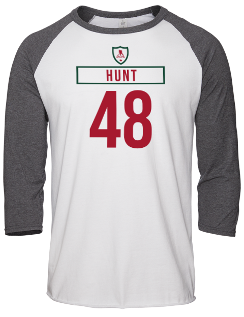 Home Jersey Daemon Hunt Unisex Premium Three-Quarter Raglan T-Shirt | Swagsta