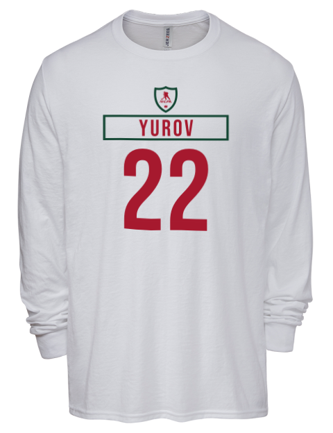 Home Jersey Danila Yurov Men's Premium Blend Long Sleeve-T-Shirt | Swagsta