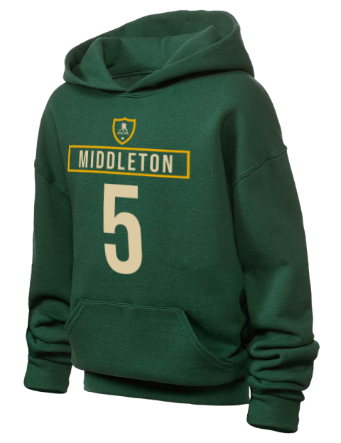 Away Jersey Jacob Middleton Youth Hooded Sweatshirt | Swagsta