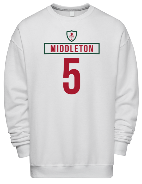 Home Jersey Jacob Middleton Premium Unisex Crewneck Sweatshirt | Swagsta