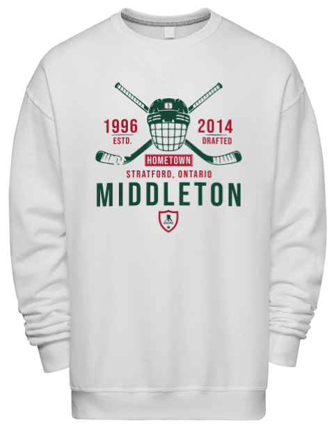 Classic Heritage Jacob Middleton Premium Unisex Crewneck Sweatshirt | Swagsta