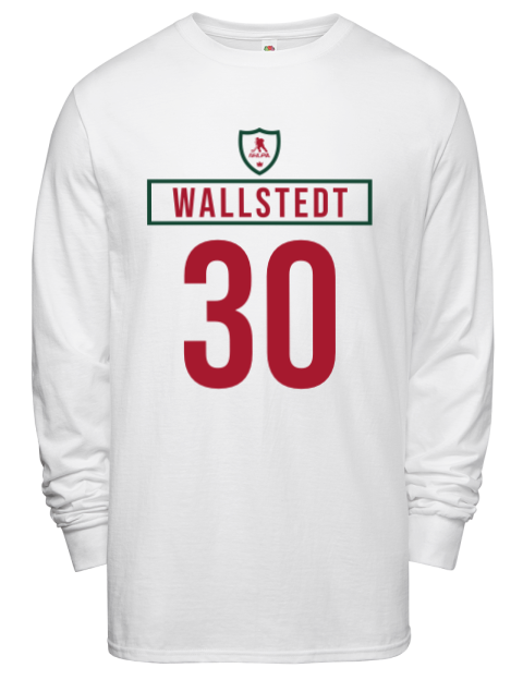 Home Jersey Jesper Wallstedt Men's Long-Sleeve T-Shirt | Swagsta