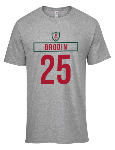 Home Jersey Jonas Brodin Men's Premium T-Shirt | Swagsta