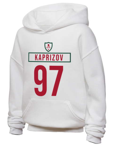 Home Jersey Kirill Kaprizov Youth Hooded Sweatshirt | Swagsta