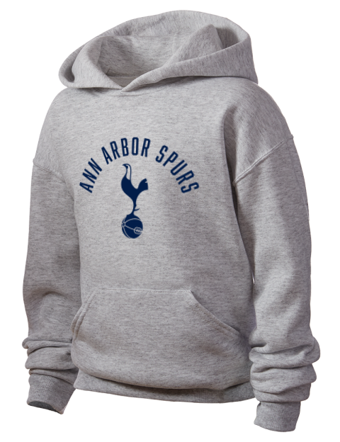 Classic Ann Arbor Spurs Youth Hooded Sweatshirt | Swagsta