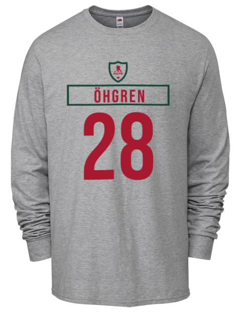 Home Jersey Liam Ohgren Men's Long-Sleeve T-Shirt | Swagsta