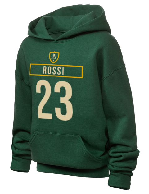 Away Jersey Marco Rossi Youth Hooded Sweatshirt | Swagsta