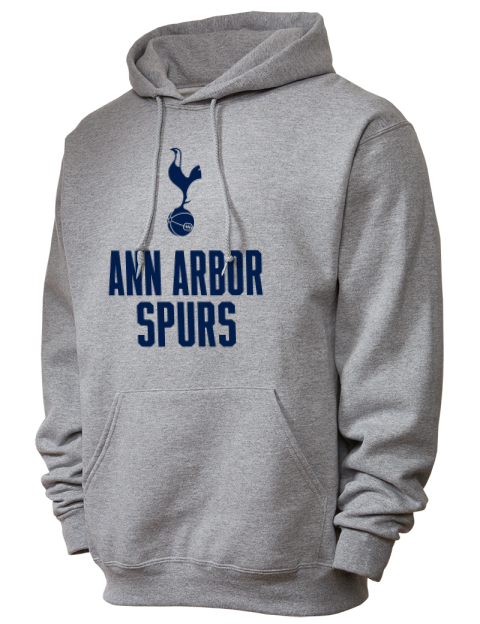 Stacked Ann Arbor Spurs Unisex Hooded Sweatshirt | Swagsta