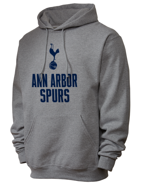 Stacked Ann Arbor Spurs Unisex Hooded Sweatshirt | Swagsta